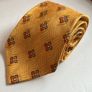 Robert Talbott Best of Class Silk Tie Golden Yellow total length 60'